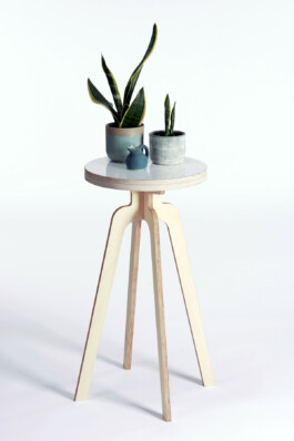Formica Side Table 
